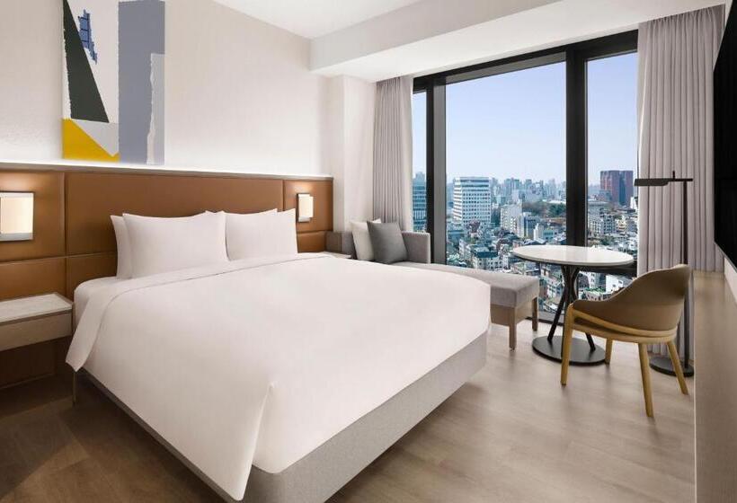 غرفة قياسية سرير ملكى, Ac Hotel By Marriott Seoul Gangnam