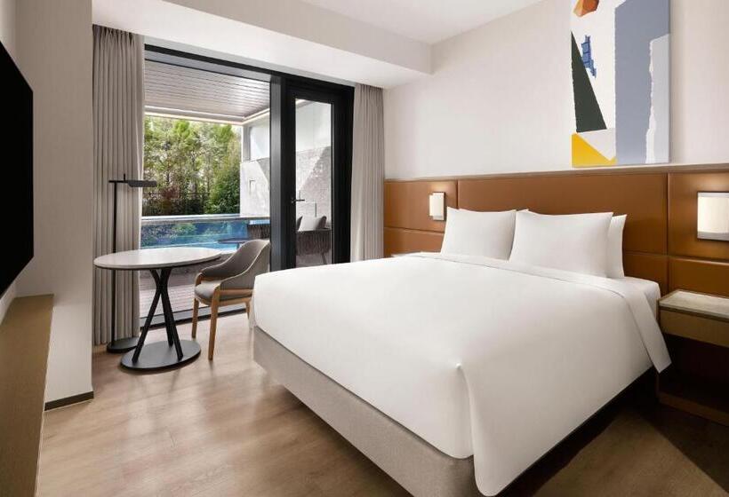 غرفة قياسية سرير ملكى, Ac Hotel By Marriott Seoul Gangnam