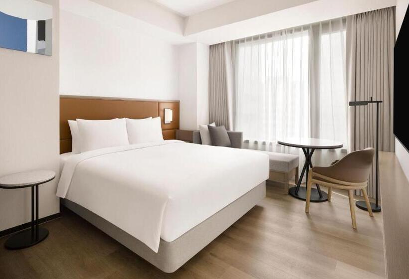 غرفة قياسية سرير ملكى, Ac Hotel By Marriott Seoul Gangnam