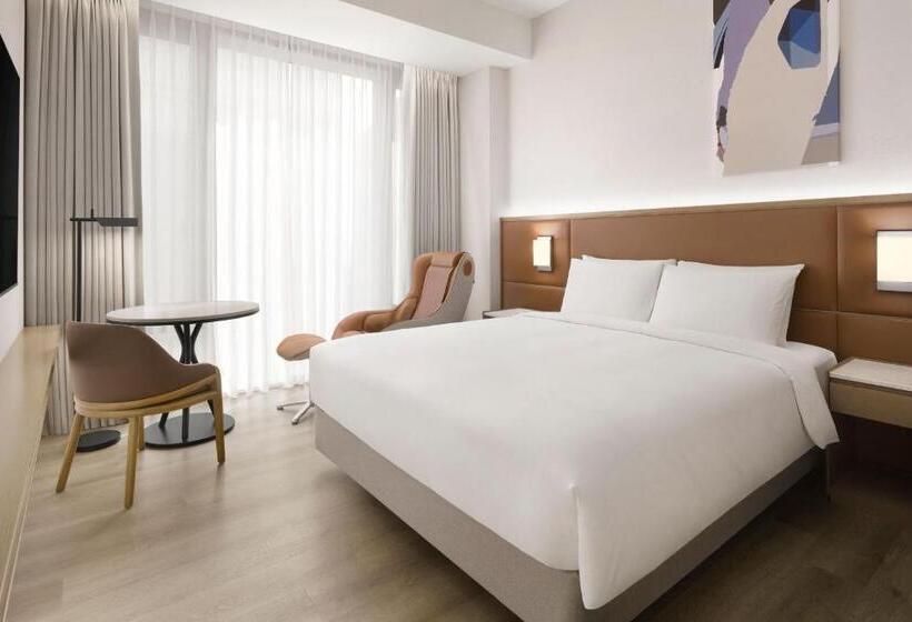 غرفة قياسية سرير ملكى, Ac Hotel By Marriott Seoul Gangnam