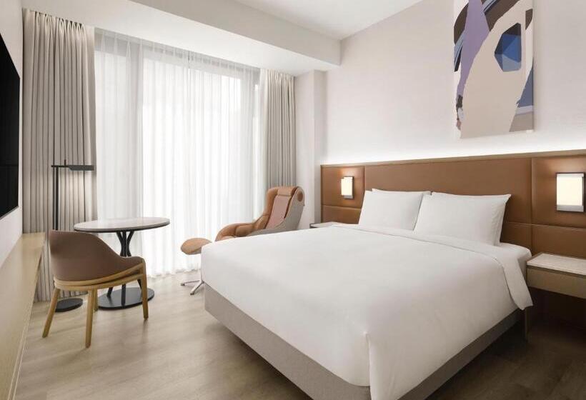 غرفة قياسية سرير ملكى, Ac Hotel By Marriott Seoul Gangnam