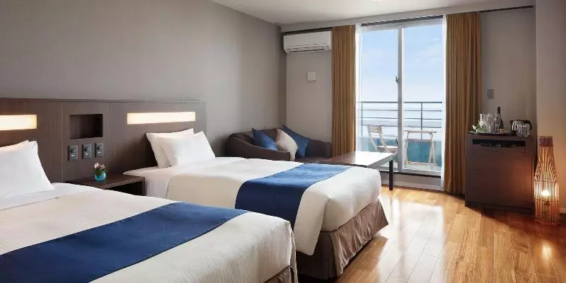 オーシャンビューのプレミアムルーム。, Cypress Resort Kumejima