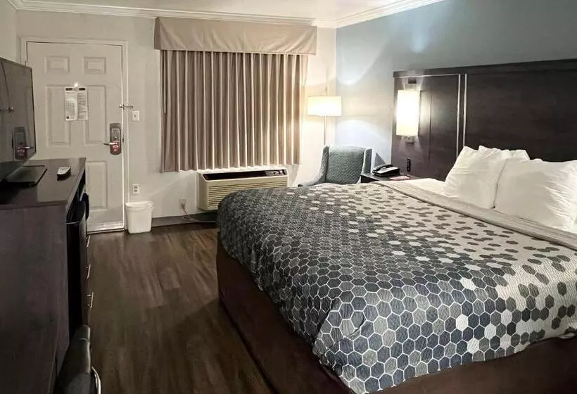 キングサイズベッドのスタンダードルーム, Econo Lodge Byron  Warner Robins
