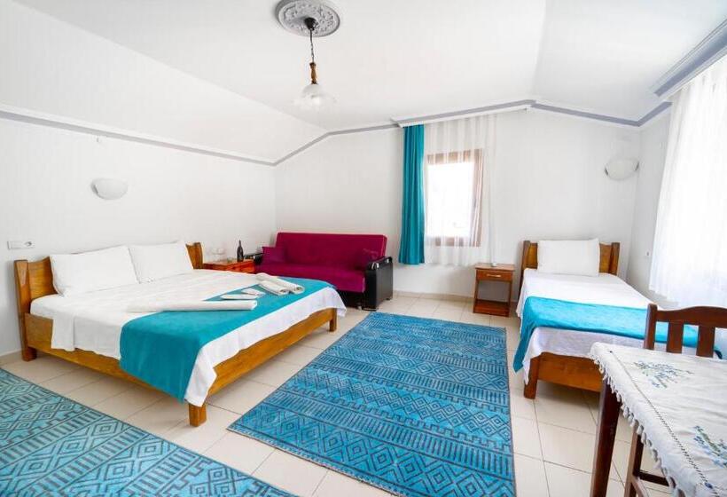 اتاق استاندارد چهار تخته, Flower Hotel Patara