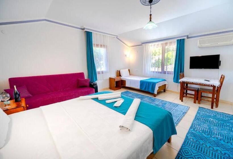 اتاق استاندارد چهار تخته, Flower Hotel Patara