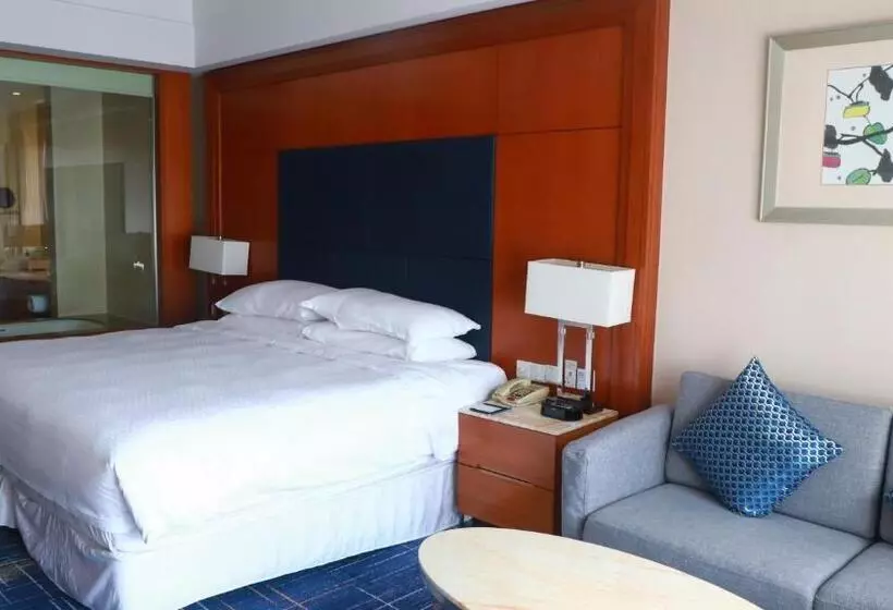 キングサイズベッドのデラックスルーム, Four Points By Sheraton Suzhou