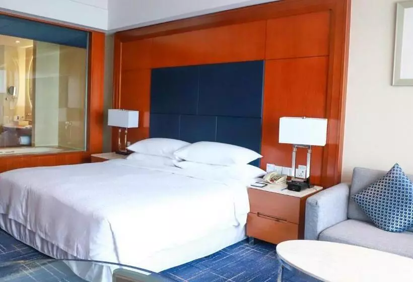 キングサイズベッドのスタンダードルーム, Four Points By Sheraton Suzhou