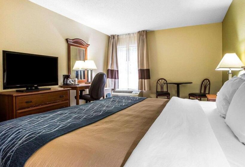Номер Стандарт Кровать Кинг Адаптированный для Инвалидов, Quality Inn Dariennorth Brunswick