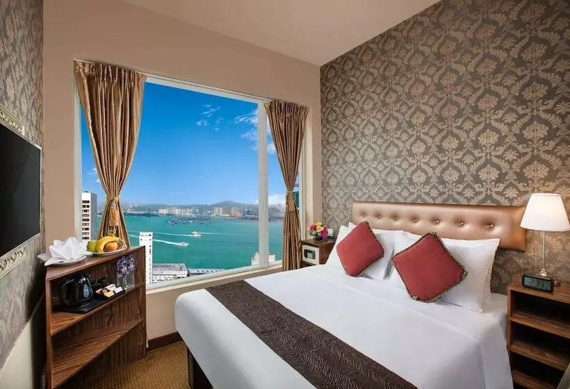 اتاق لوکس با چشم‌انداز, Ramada Hong Kong Harbour View