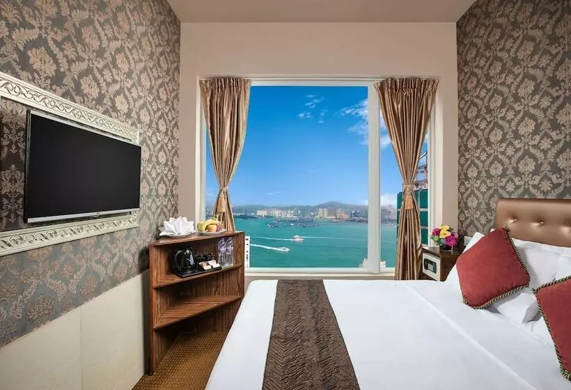 اتاق لوکس با چشم‌انداز, Ramada Hong Kong Harbour View