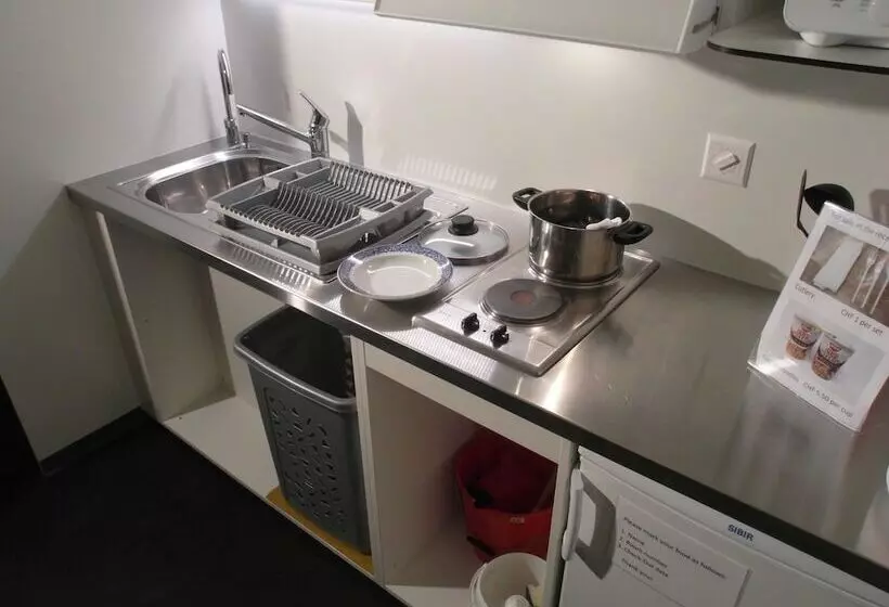 バス共有のスタンダードルーム, Budget Waldhotel Unspunnen