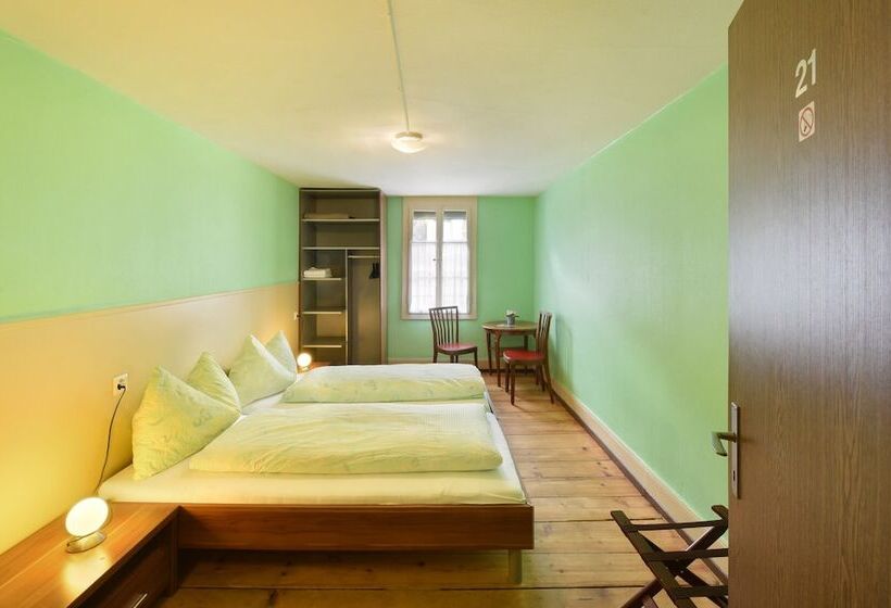 스탠다드 룸 공동 욕실, Budget Waldhotel Unspunnen