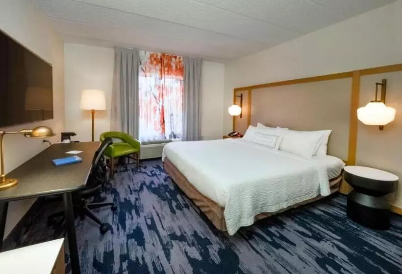 キングサイズベッドのスタンダードルーム, Fairfield Inn By Marriott Hazleton