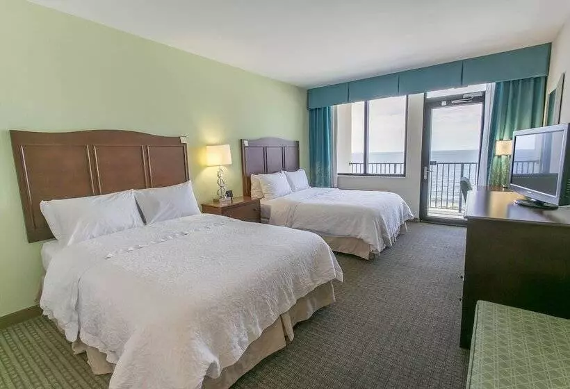 ２ダブルベッドのスタンダードルーム, Hampton Inn & Suites Orange Beach/gulf Front