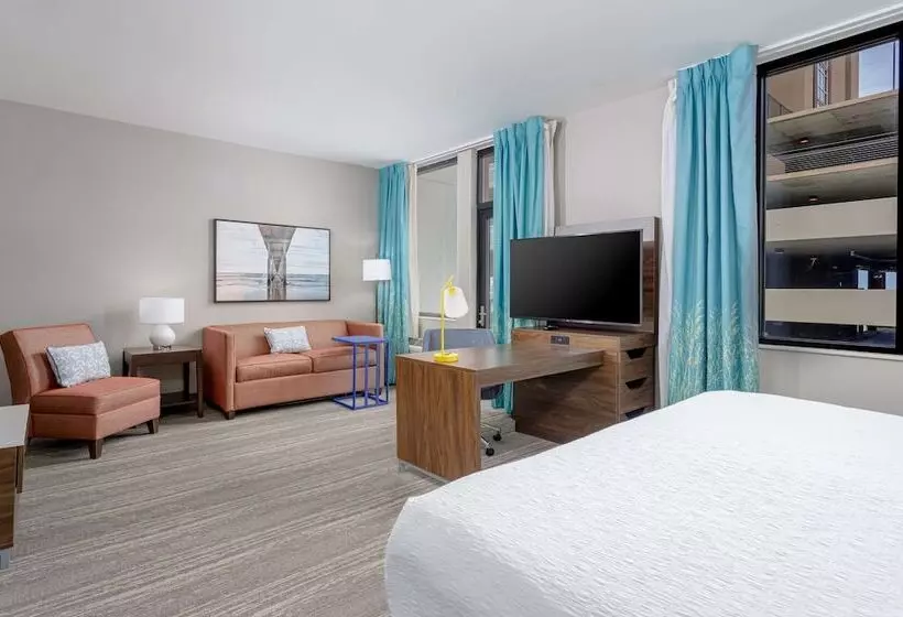 キングサイドベッドのスタンダードワンルーム, Hampton Inn & Suites Orange Beach/gulf Front