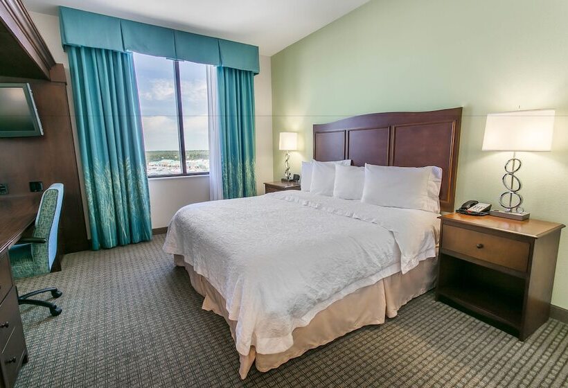 스탠다드 스튜디오 킹침대, Hampton Inn & Suites Orange Beach/gulf Front