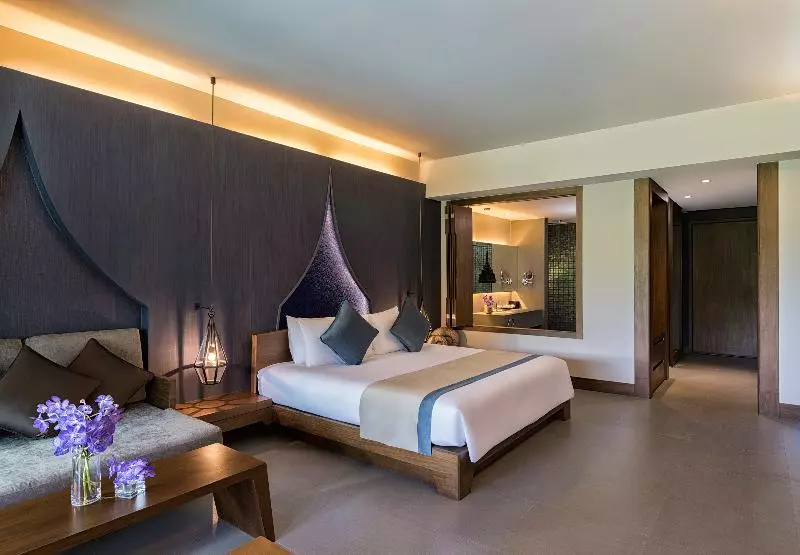 キングサイズベッドのデラックスルーム, Avista Hideaway Phuket Patong   Mgallery