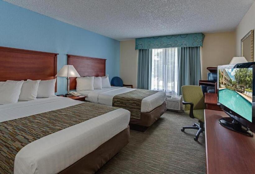 חדר סטנדרט שתי מיטות זוגיות, Baymont By Wyndham Gainesville I75