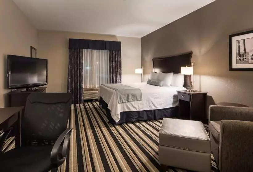 キングサイズベッドのスタンダードルーム, Best Western Plus Sand Bass Inn And Suites