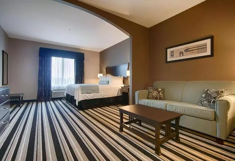 キングサイズベッドのスイートルーム, Best Western Plus Sand Bass Inn And Suites