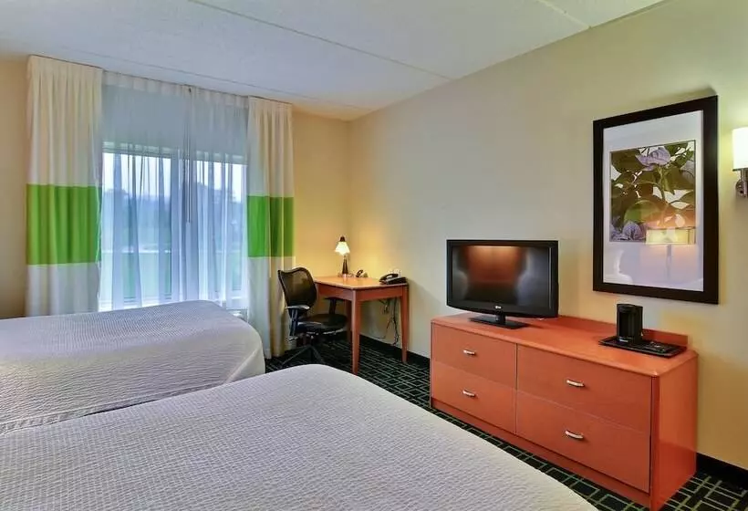 2ダブルベッドのスタンダードルーム, Fairfield Inn & Suites Huntingdon Raystown Lake