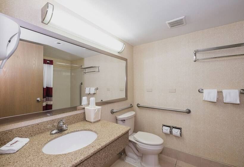 장애인을 위한 수피리어 룸, Red Roof Inn & Suites Mt Holly  Mcguire Afb