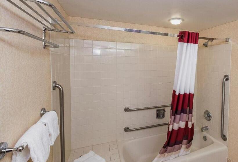 غرفة سوبيريور لذوى الاحتياجات الخاصة, Red Roof Inn & Suites Mt Holly  Mcguire Afb