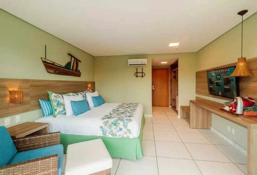 １階のスタンダードルーム, Viva Porto De Galinhas Resort