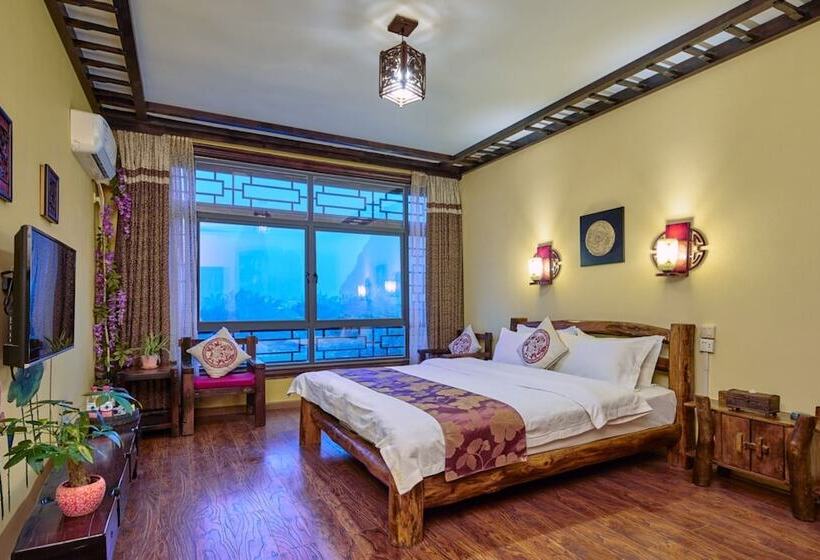 Номер Deluxe Вид на Горы, Yangshuo Hidden Dragon Villa