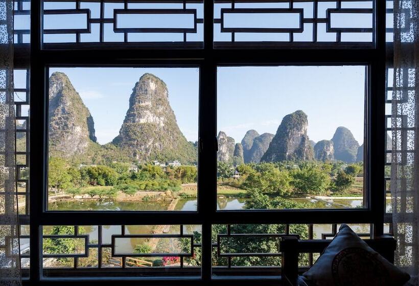 Номер Deluxe Вид на Горы, Yangshuo Hidden Dragon Villa