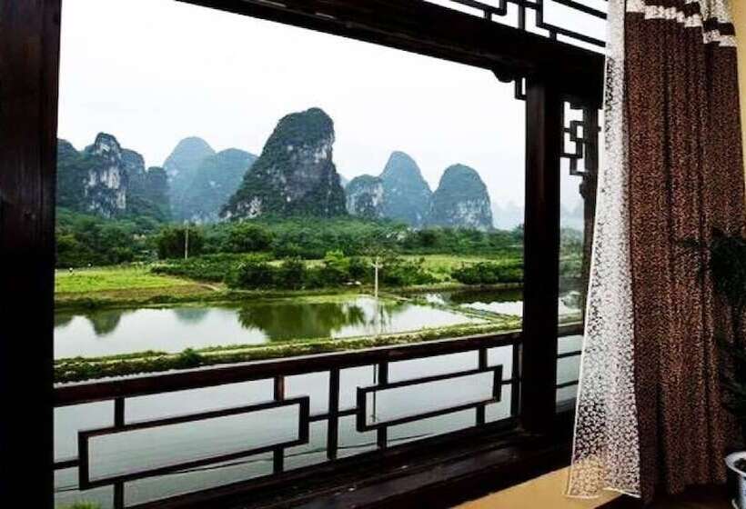 디럭스 룸 산전망, Yangshuo Hidden Dragon Villa