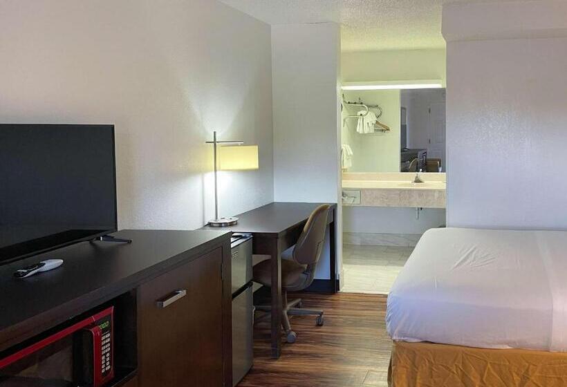 キングサイズベッドのスタンダードルーム, Motel 6 Fancy Gap Va