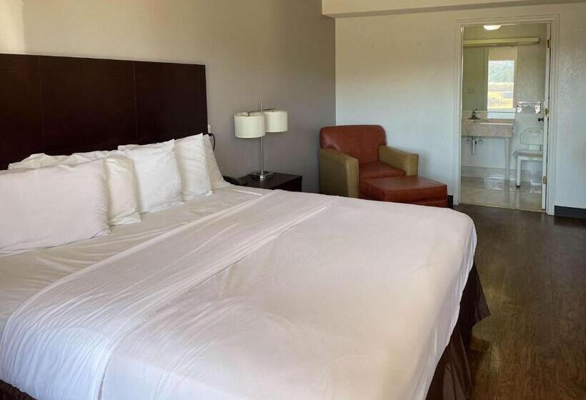 带大床的标准间, Motel 6 Fancy Gap Va