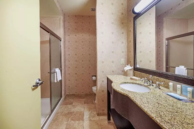 キングサイズベッドのスタンダードルーム, Hampton Inn & Suites Tulsa North/owasso