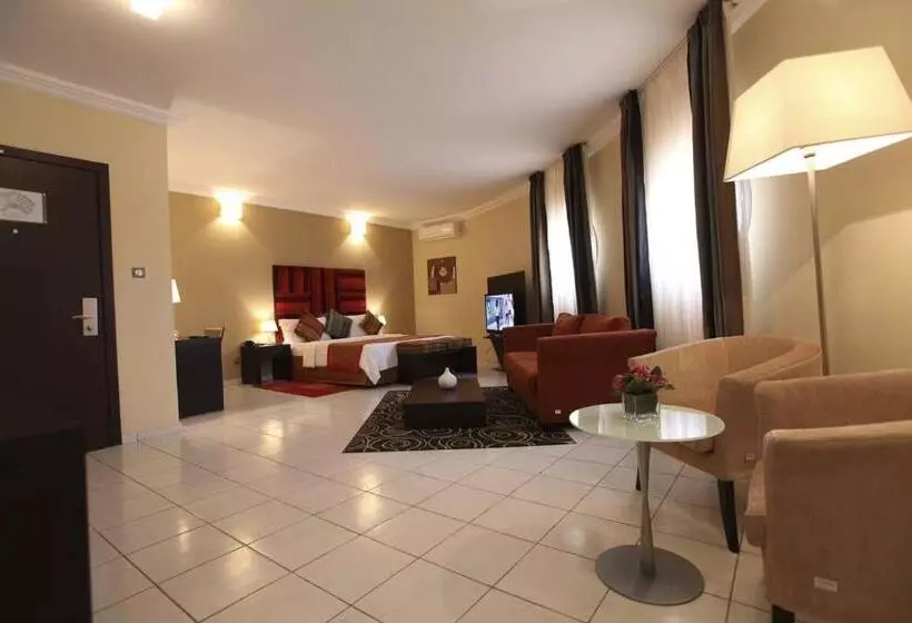 اتاق استاندارد یک تخته با بالکن, Les Acacias Hotel Djibouti