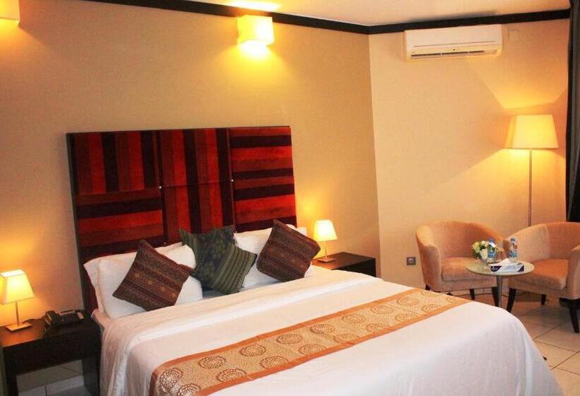 اتاق استاندارد یک تخته با بالکن, Les Acacias Hotel Djibouti