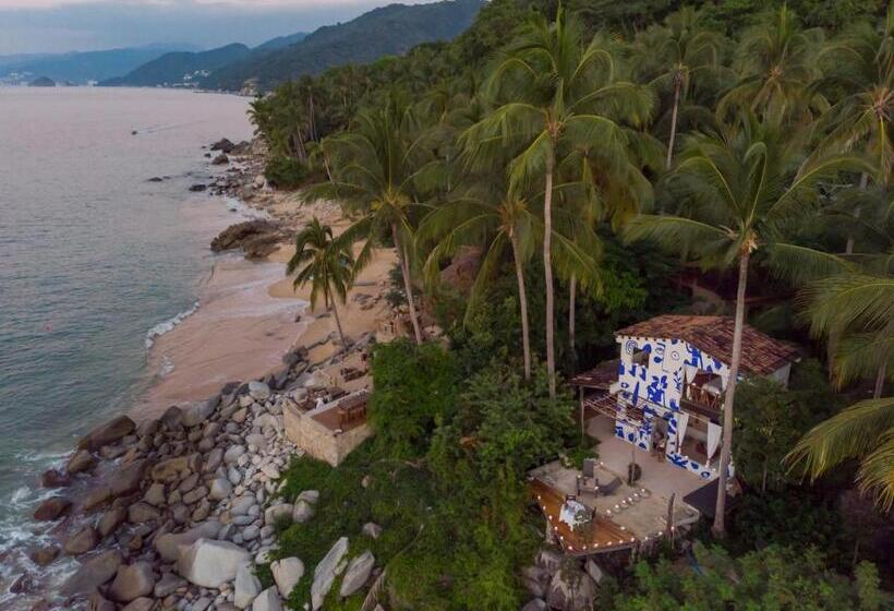 חדר דלוקס עם מרפסת נוף לים, Casitas Maraika