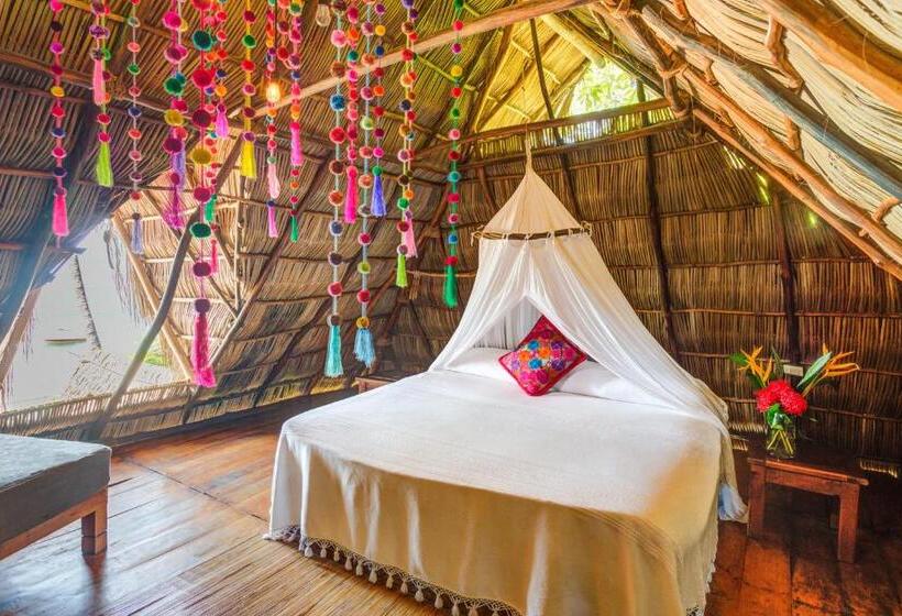 חדר משפחתי נוף לים, Casitas Maraika