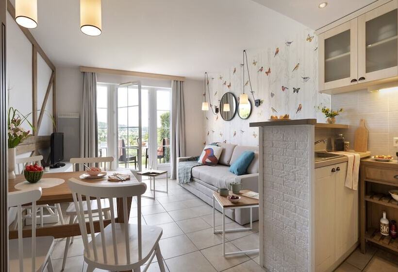 침실 1개 주택, Pierre & Vacances Premium Residence & Spa Houlgate