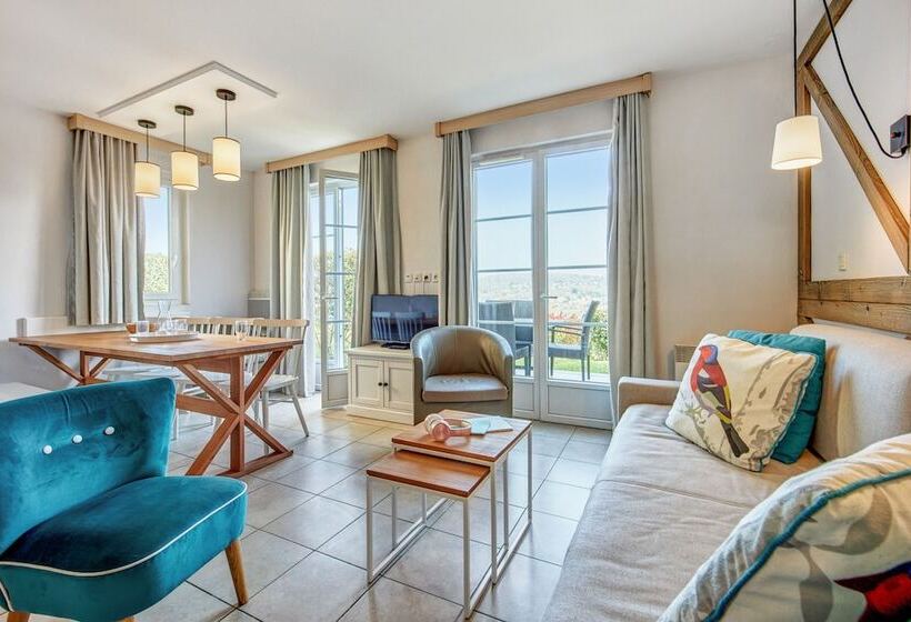 침실 2개 주택, Pierre & Vacances Premium Residence & Spa Houlgate