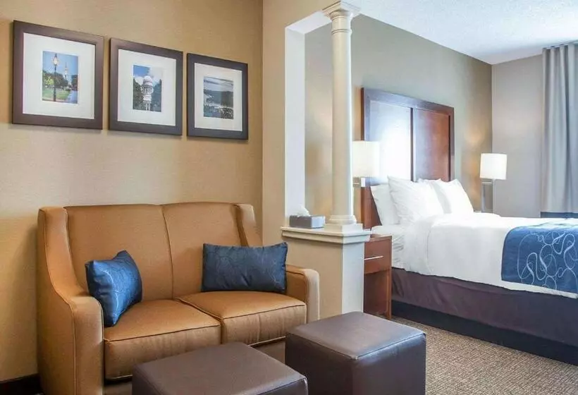 身障者適用スイートルーム, Comfort Suites West Warwick  Providence