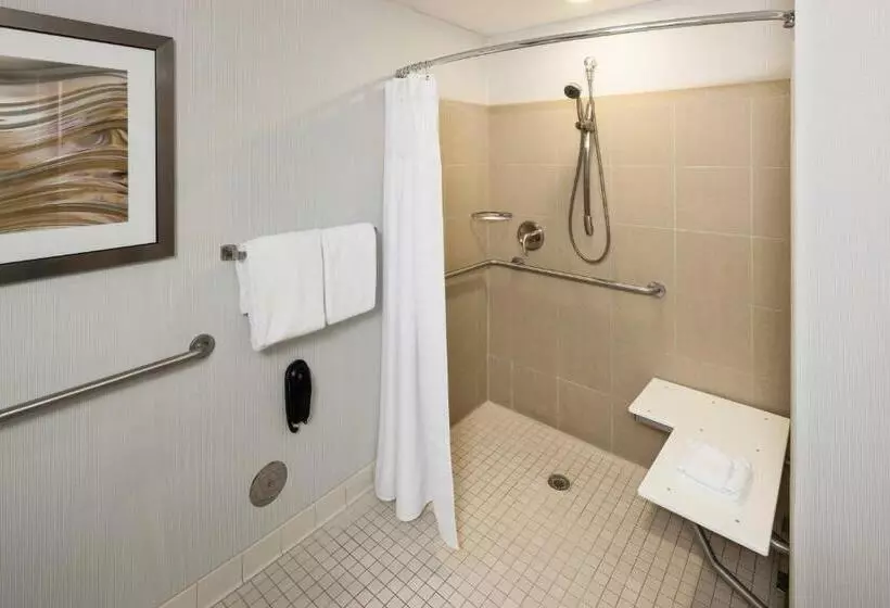 キングサイズベッドのスタンダードルーム, Courtyard By Marriott Miami At Dolphin Mall