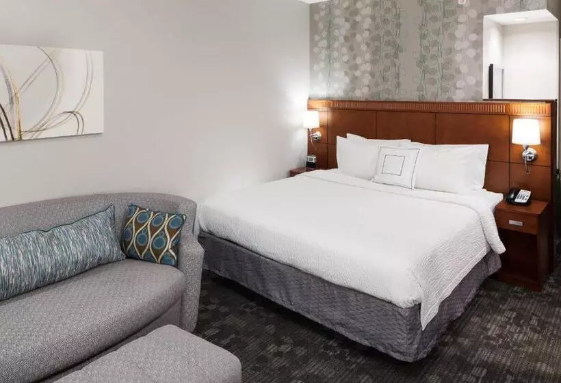 キングサイズベッドのスタンダードルーム, Courtyard By Marriott Miami At Dolphin Mall