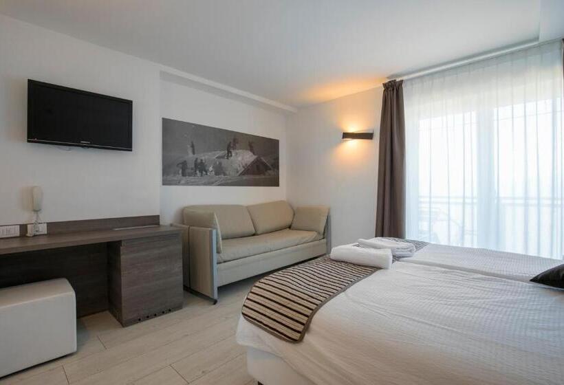 غرفة سوبيريور رباعية, Luna Bianca Folgaria