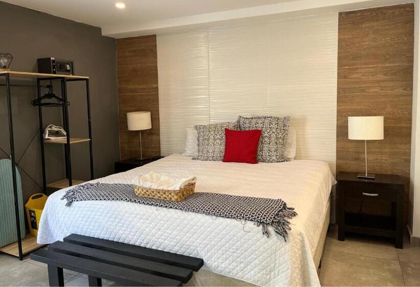 غرفة قياسية سرير كينج, Boutique Valverde Santa Elena