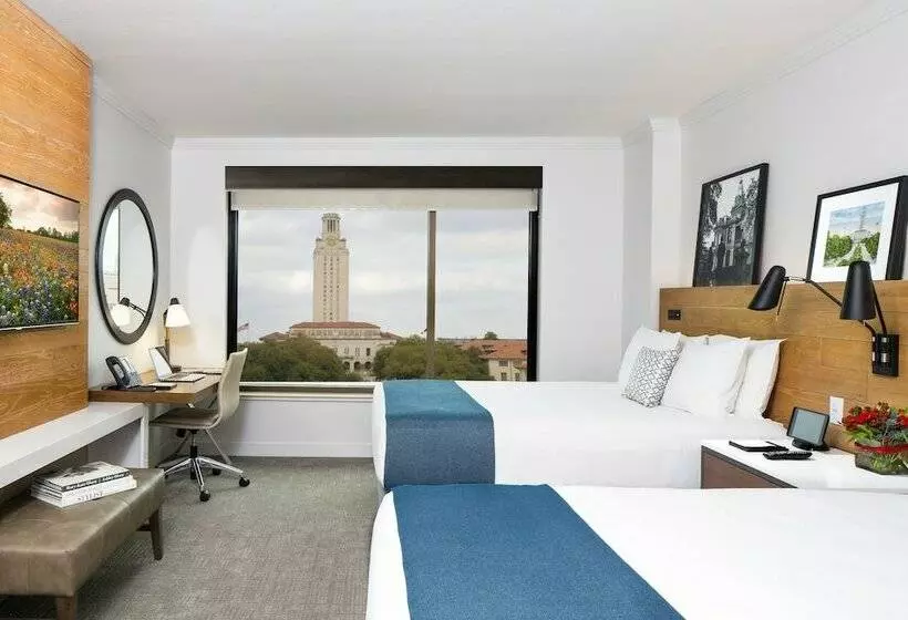 اتاق استاندارد با 2 تخت دوبل, At&t Hotel & Conference Center