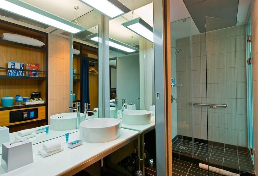 Номер Стандарт 2 Двуспальные Кровати, Aloft San Jose Hotel, Costa Rica