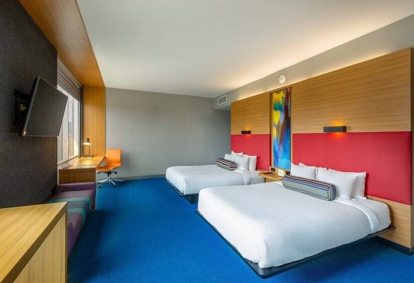 Номер Стандарт 2 Двуспальные Кровати, Aloft San Jose Hotel, Costa Rica