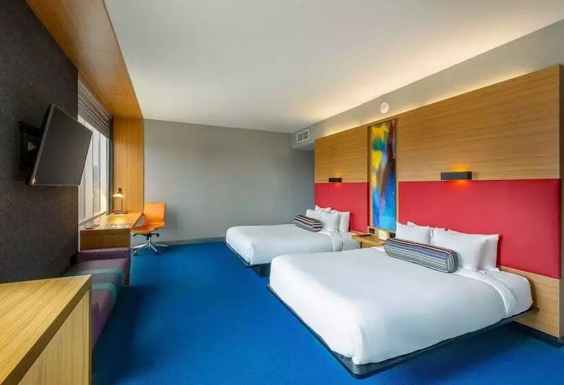 ２ダブルベッドのスタンダードルーム, Aloft San Jose Hotel, Costa Rica