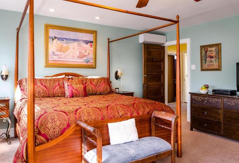 디럭스 룸 킹사이즈 침대, Carisbrooke Inn Bed & Breakfast